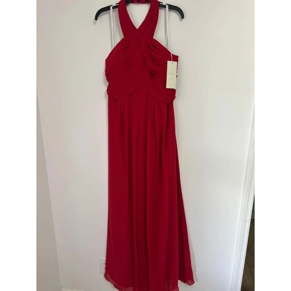 Red formal dress nwt size 18